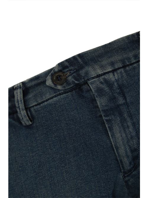 Pantalone New Rolf  in denim blu Roy Roger's | RRU013D3671189C0999